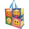 Bolsa de rafia con mosaico de emojis*ECOBOLSA HISPANIA SL Discount