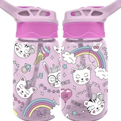 Botella cantimplora infantil de tritan 500ml con diseño de gatos*CLASSICS REVOLUTION, S.L. Discount