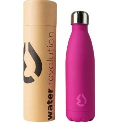 New Botella Water Revolution 500ml Fucsia Material Escolar