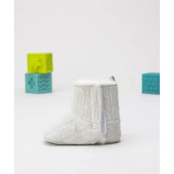 Botitas tricot beige de niña*Prenatal Best