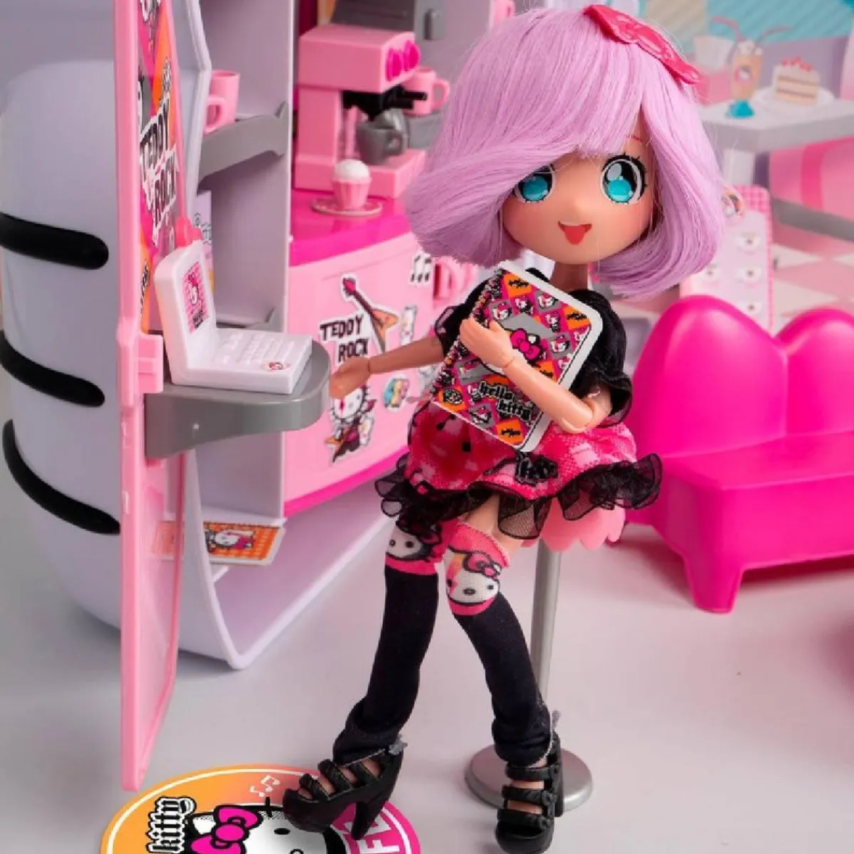 Clearance Cafetería de Hello Kitty Muñecas