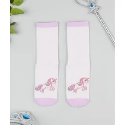 Calcetines antideslizantes niña rosa unicornios*Prenatal Outlet