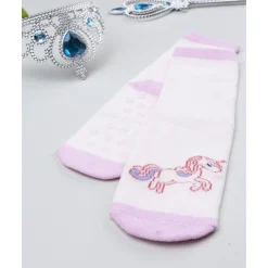 Calcetines antideslizantes niña rosa unicornios*Prenatal Outlet