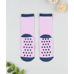 Calcetines antideslizantes niña rosa corazones*Prenatal Best