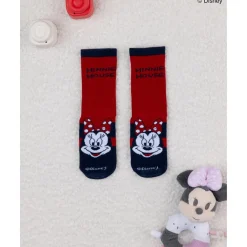Calcetines antideslizantes rojos niña Minnie*Prenatal New