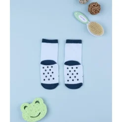 Calcetines antideslizantes azul con animales*Prenatal Online