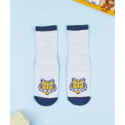 Hot Calcetines antideslizantes niño gris tigre Calzado Y Accesorios·Accesorios Y Complementos