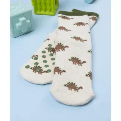 Sale Calcetines antideslizantes beige de niño con dinosaurios Calzado Y Accesorios·Accesorios Y Complementos