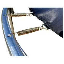 Best Cama elástica exterior de 305 cm con red, escalera y refuerzo de protección Camas Elásticas