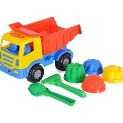 Camión con pala, rastrillo y moldes*M.C. Outlet