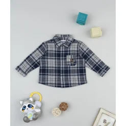 Camisa escocesa de niño*Prenatal