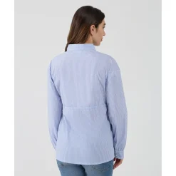 Clearance Camisa premamá de popelina a rayas Moda·Camisas Y Blusas|Premamá·Moda