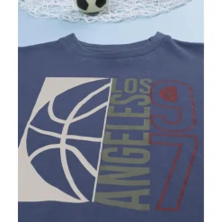 Hot Camiseta azul estampada para niño Niño·Niño 2-10 Años|Niño 2-10 Años·Camisas Y Camisetas