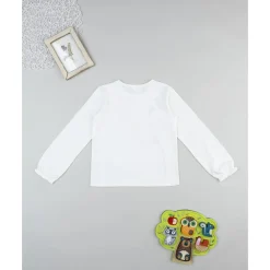 Hot Camiseta blanca con flores niña Niña·Niña 2-10 Años|Niña 2-10 Años·Camisas Y Camisetas