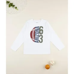 Camiseta blanca estampada para niño*Prenatal Online
