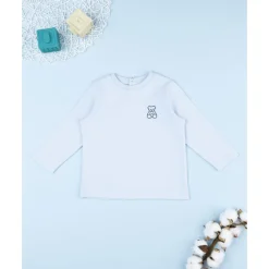 Sale Camiseta de niño azul con parche de oso Niño·Bebé Niño 3-36 Meses|Bebé Niño 3-36 Meses·Camisas Y Camisetas