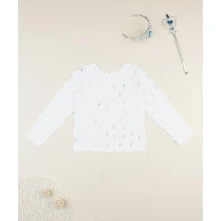 Camiseta niña blanca bailarinas allover*Prenatal Best