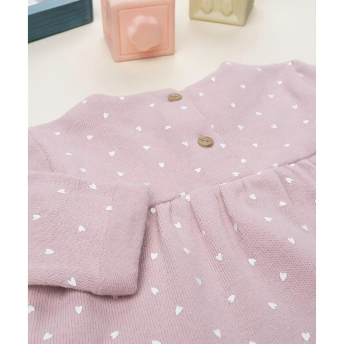 Sale Camiseta niña rosa con corazones Recién Nacido·Ropa Y Accesorios|Ropa Y Accesorios·Punto