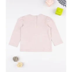 Camiseta niña rosa con perrito Bebé Niña 3-36 Meses·Camisas Y Camisetas|Niña·Bebé Niña 3-36 Meses