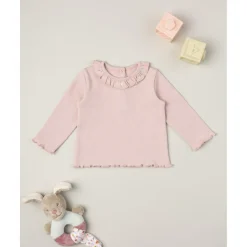 Online Camiseta niña rosa con volantes Recién Nacido·Ropa Y Accesorios|Ropa Y Accesorios·Camisetas