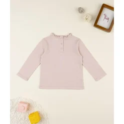 Sale Camiseta niña rosa de manga larga Niña·Bebé Niña 3-36 Meses|Bebé Niña 3-36 Meses·Camisas Y Camisetas