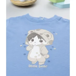 Sale Camiseta niño azul “Little Bear” manga larga Recién Nacido·Ropa Y Accesorios|Ropa Y Accesorios·Camisetas