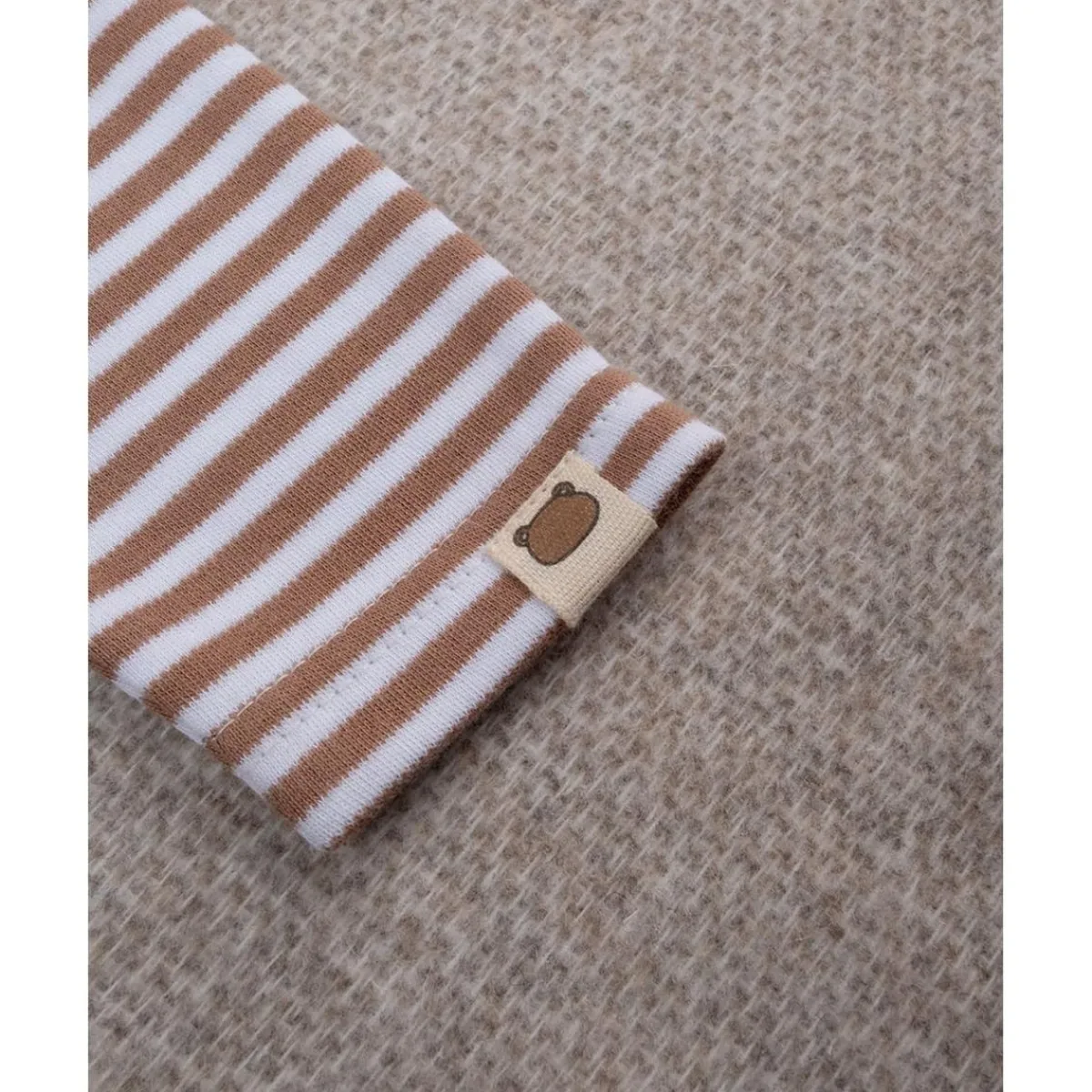 Camiseta niño marrón con bolsillo*Prenatal Best