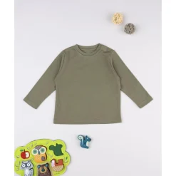 Discount Camiseta verde básica para niño Niño·Bebé Niño 3-36 Meses|Bebé Niño 3-36 Meses·Camisas Y Camisetas