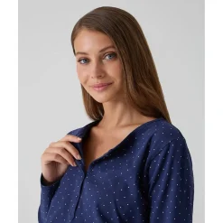 Online Camisón azul con estampado de lunares Premamá·Íntimo Y Noche|Íntimo Y Noche·Pijamas Y Camisones