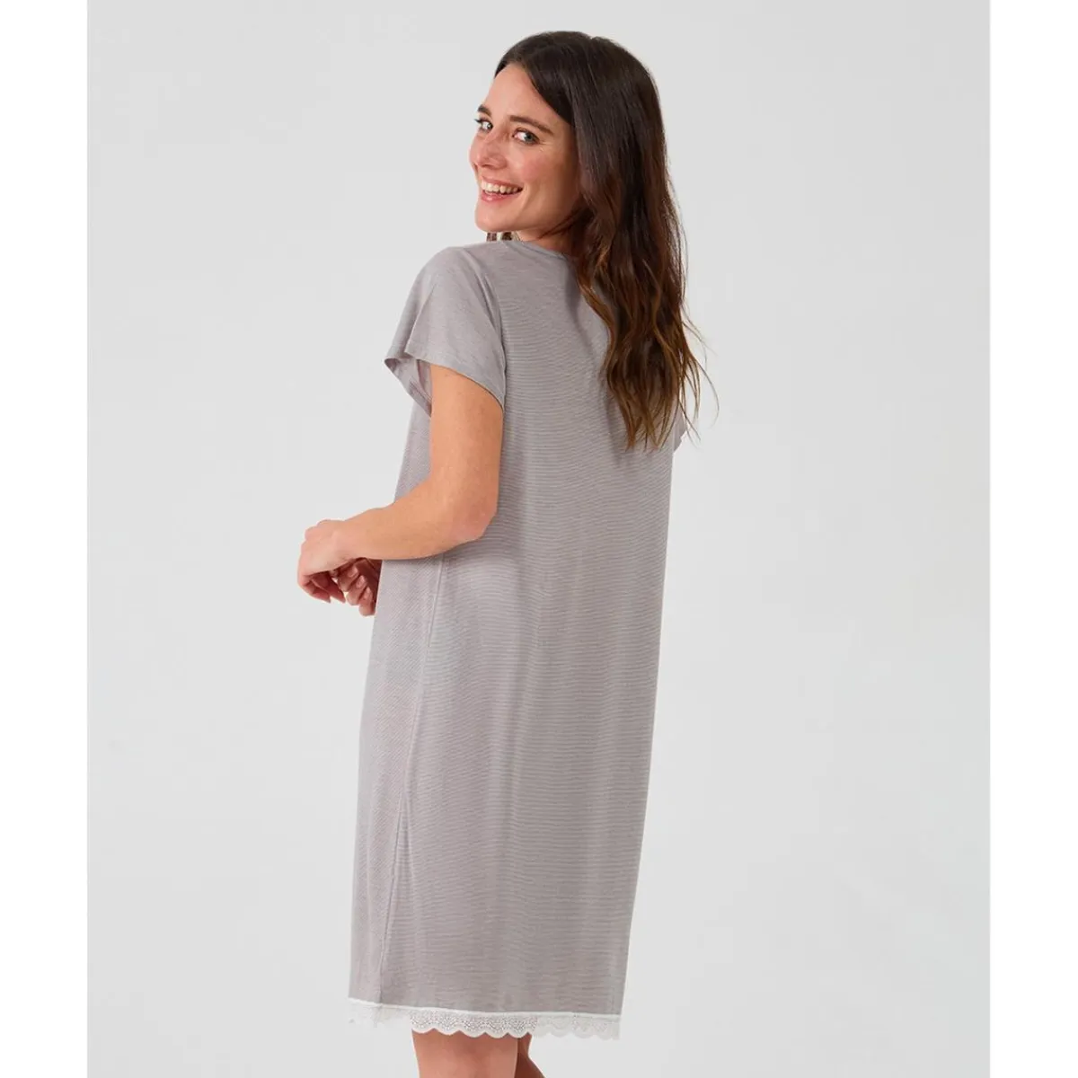 Sale Camisón premamá de lactancia con encaje Premamá·Íntimo Y Noche|Íntimo Y Noche·Pijamas Y Camisones