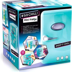 Outlet Canal Toys - Mini nevera mixta verde azulado de 4 L ㅤ Electrónicos