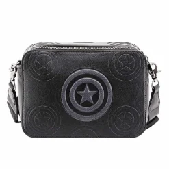 Capitán América - Bolso Ibiscuit Negro*AVENGERS Best