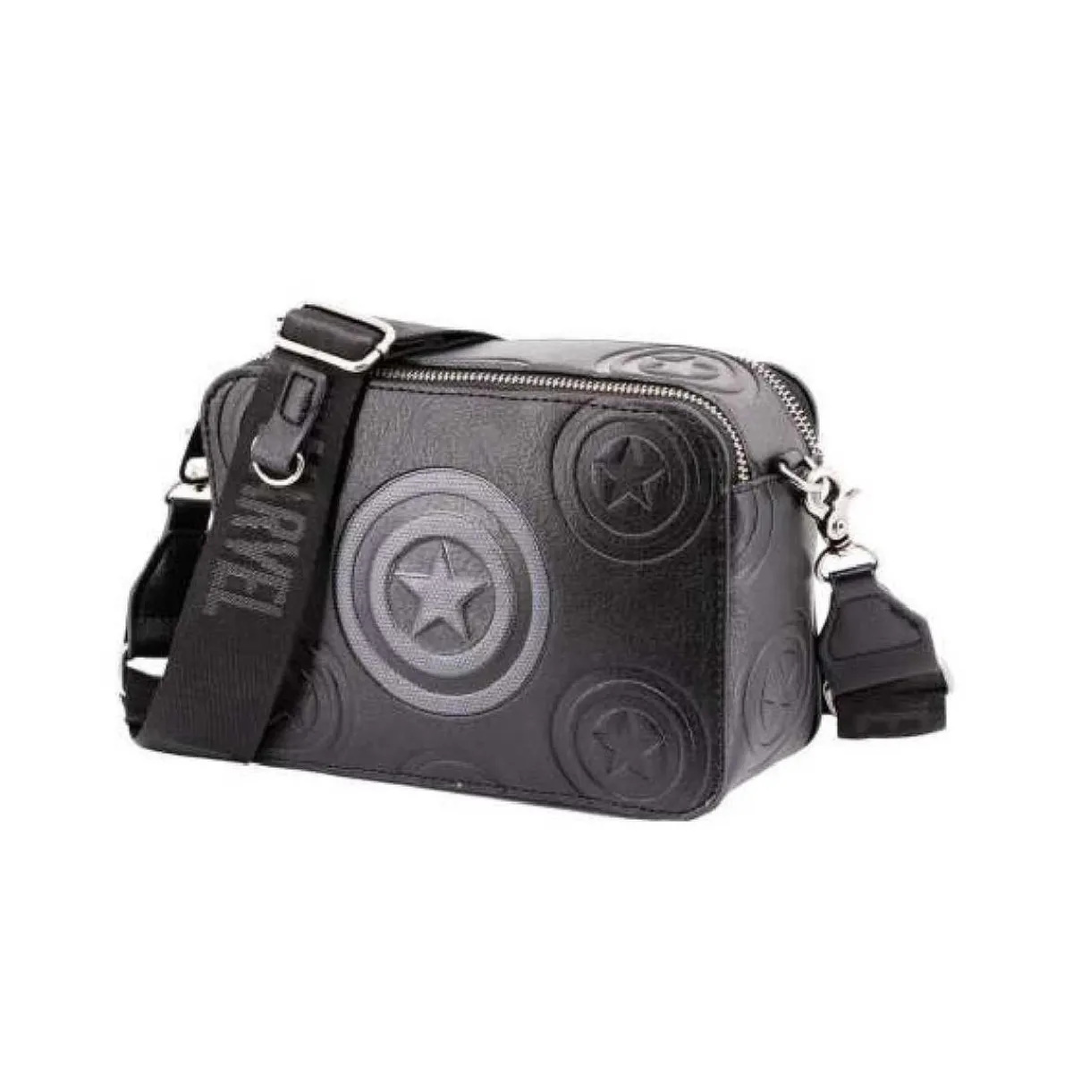 Capitán América - Bolso Ibiscuit Negro*AVENGERS Best