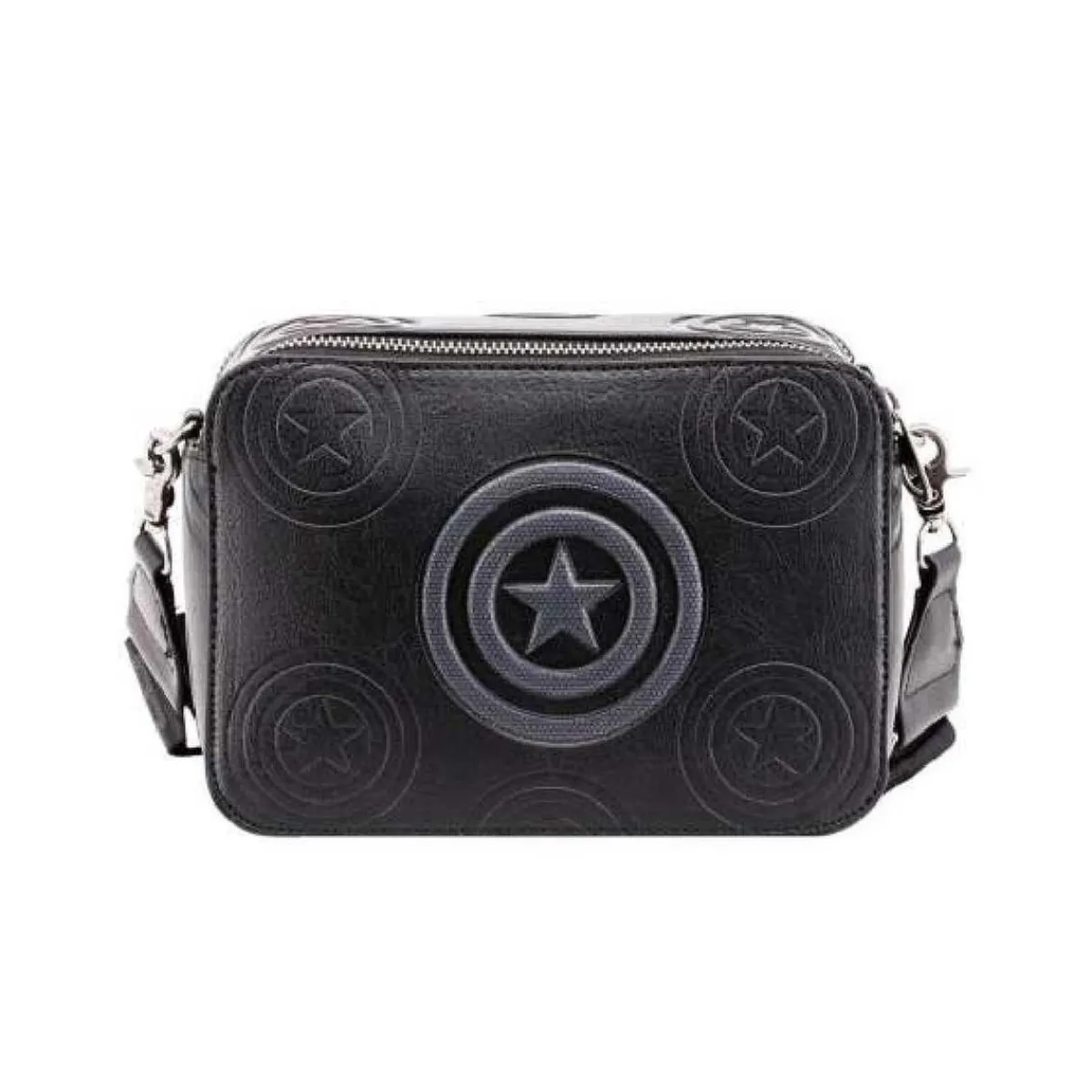 Capitán América - Bolso Ibiscuit Negro*AVENGERS Best
