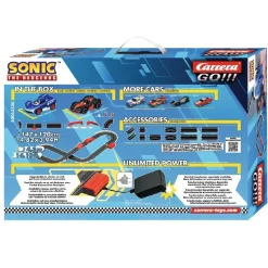 Go!!! - Circuito de s Sonic + Shadow 4,3m*CARRERA New