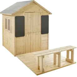 Casa de madera infantil con pizarra Grace Casas