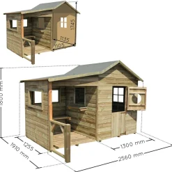 New Casa de madera infantil Hacienda Casas