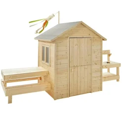 Casa infantil de madera Blanche*SOULET New