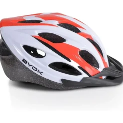 Online Casco de seguridad con luz Y02 Red - Talla L (58-62 cm) Bicicletas