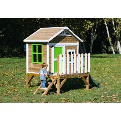 Casita elevada de madera Flam*MASGAMES New