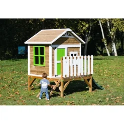 Casita elevada de madera Flam*MASGAMES New