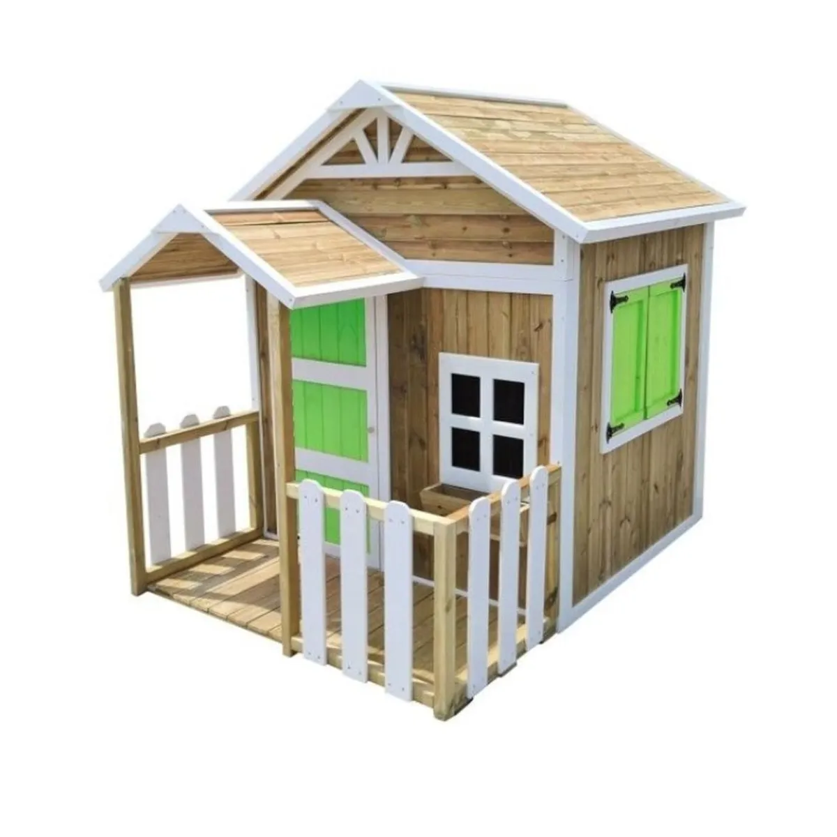 Casita infantil Olden de madera Verde*MASGAMES Best