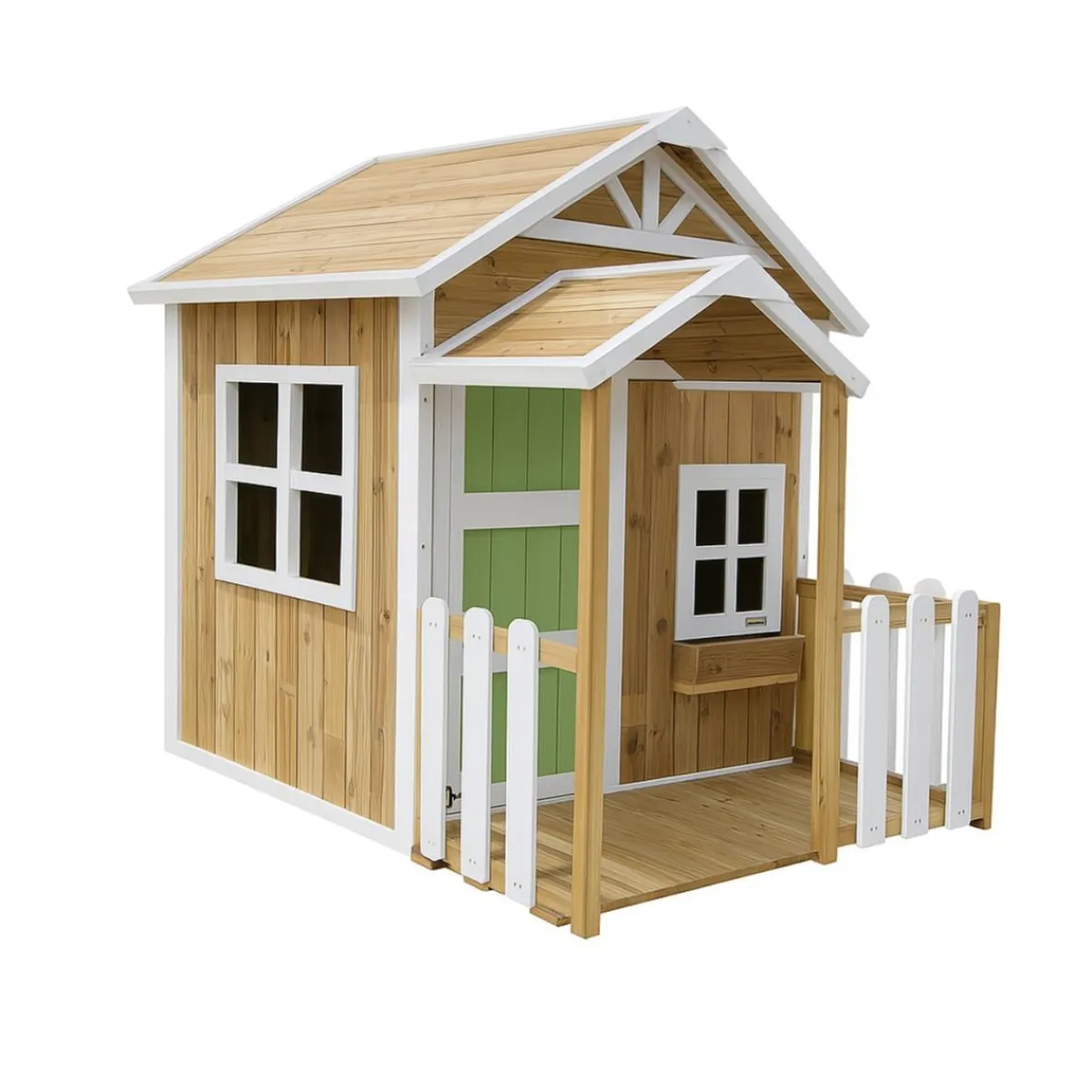 Casita infantil Olden de madera Verde*MASGAMES Best