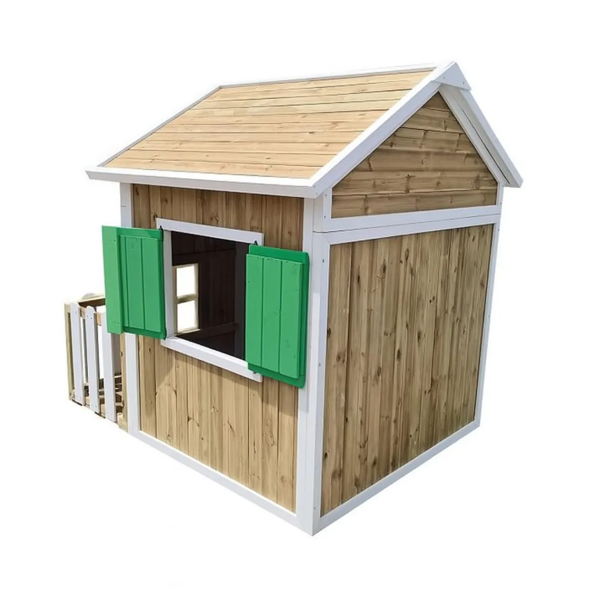 Casita infantil Olden de madera Verde*MASGAMES Best