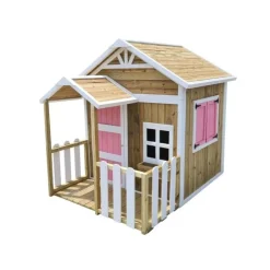 Casita infantil Olden de madera Rosa*MASGAMES Clearance