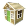 Casita infantil Visby de madera Verde*MASGAMES Outlet