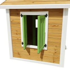 Casita infantil Visby de madera Verde*MASGAMES Outlet