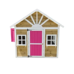 Casita infantil Visby de madera Rosa*MASGAMES Online