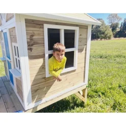 Casita Visby elevada 60 cm Azul*MASGAMES Outlet