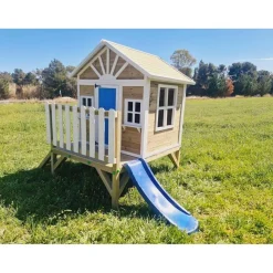 Casita Visby elevada 60 cm Azul*MASGAMES Outlet